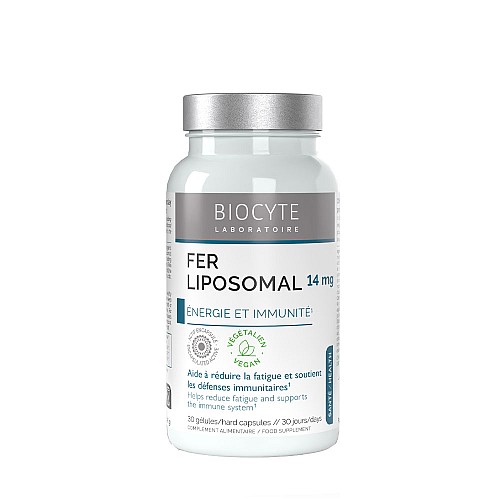 Липозомно желязо с витамин C и B12 BIOCYTE Fer Liposomal 30бр