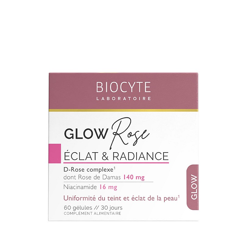 Антиоксидантна грижа за сияен и равномерен тен BIOCYTE Glow Rose 60 бр