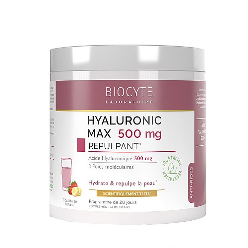 Хиалуронова киселина за хидратация и стягане на кожата BIOCYTE Hyaluronic Max 500 mg 240gr