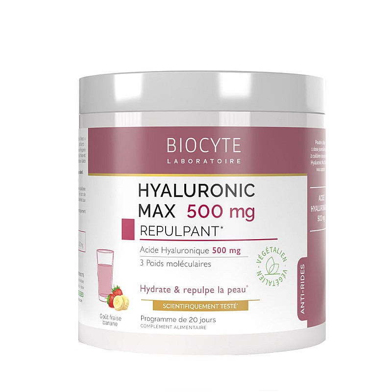 Хиалуронова киселина за хидратация и стягане на кожата BIOCYTE Hyaluronic Max 500 mg 240gr