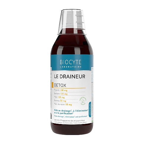 Детокс сироп за дренаж на организма BIOCYTE Le Draineur 500ml