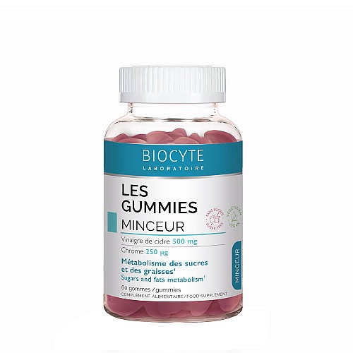 Желирани бонбони за нормален метаболизъм и контрол на теглото BIOCYTE Le Gummies 60бр