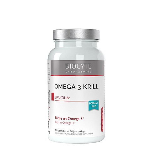 Омега 3 масло от антарктически крил с EPA и DHA BIOCYTE Omega 3 Krill 90бр