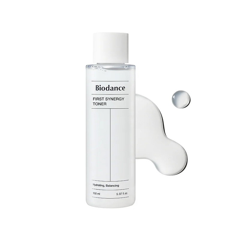 Тонер за лице с хиалуронова киселина и пантенол Biodance First Synergy Toner 150ml