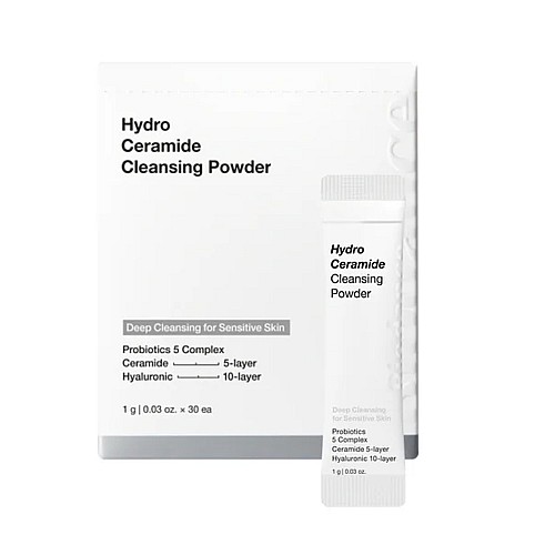 Почистваща пудра със серамиди и хиалуронова киселина Biodance Hydro Ceramide Cleansing Powder 30pcs