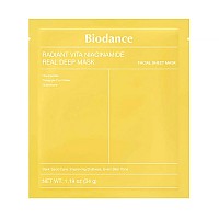 Озаряваща маска с ниацинамид Biodance Radiant Vita Niacinamide Real Deep Mask 1pcs