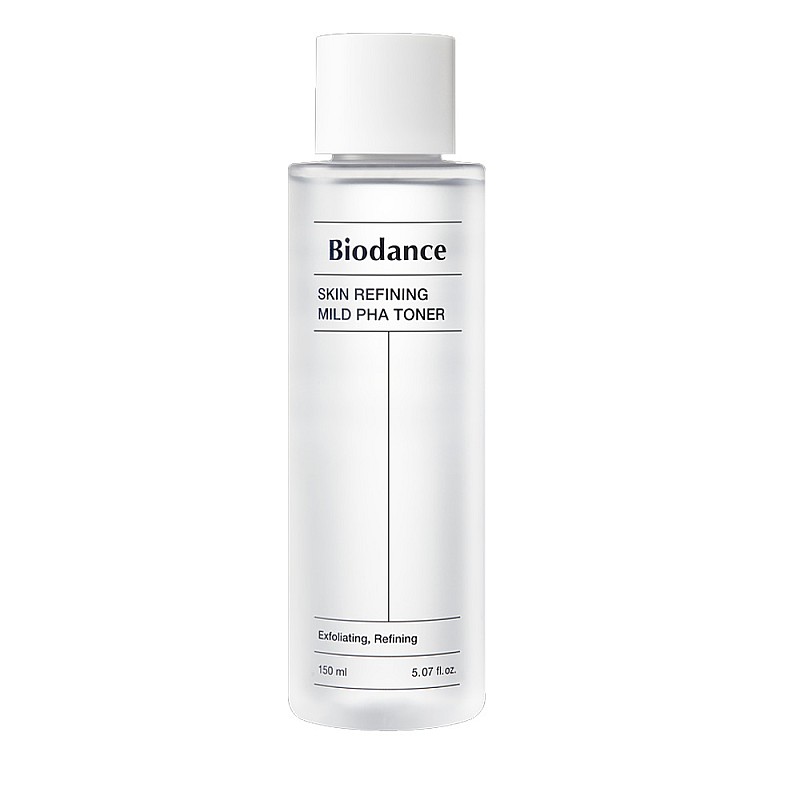 Ексфолиращ нежен тонер с пробиотици Biodance Skin Refining Mild PHA Toner 150ml