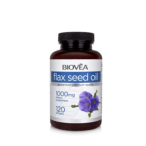 Масло от ленено семе Biovea Flax Seed Oil 1000mg