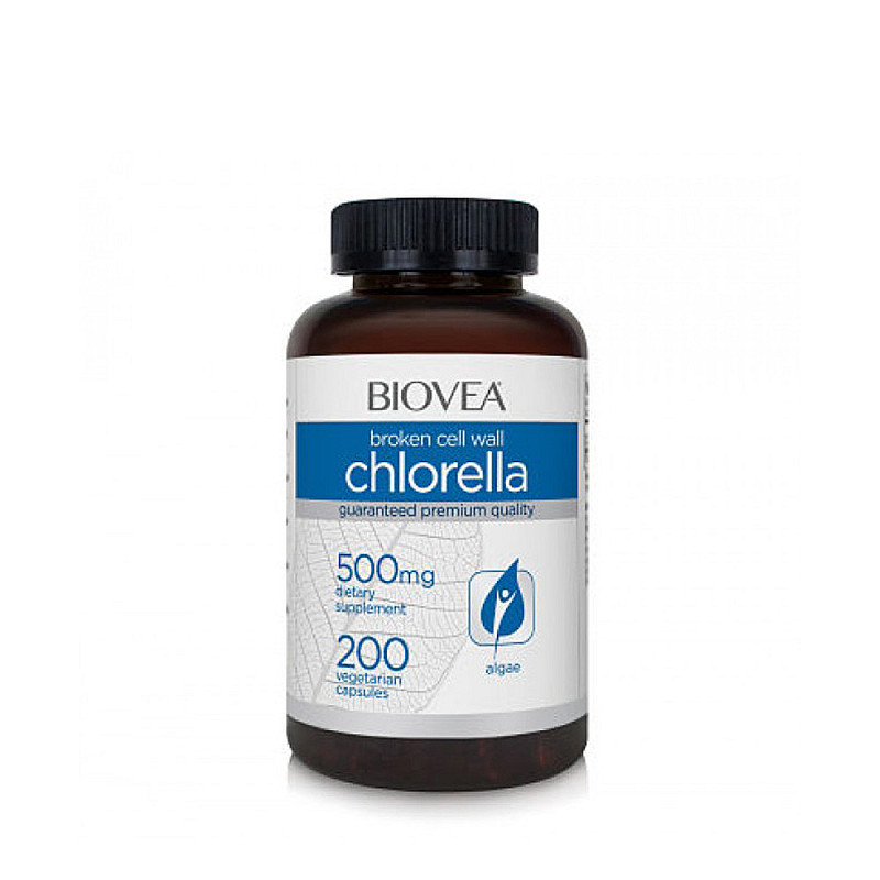 Природна супер-храна Biovea Chlorella 500mg