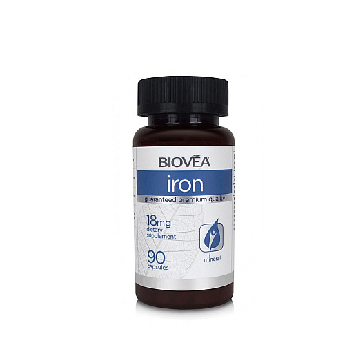 Желязо срещу анемия Biovea Iron 90 капсули