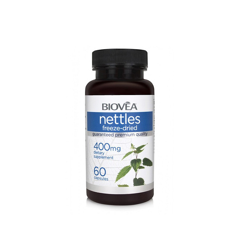 Коприва - естествен противоалергетик Biovea Nettles 400mg