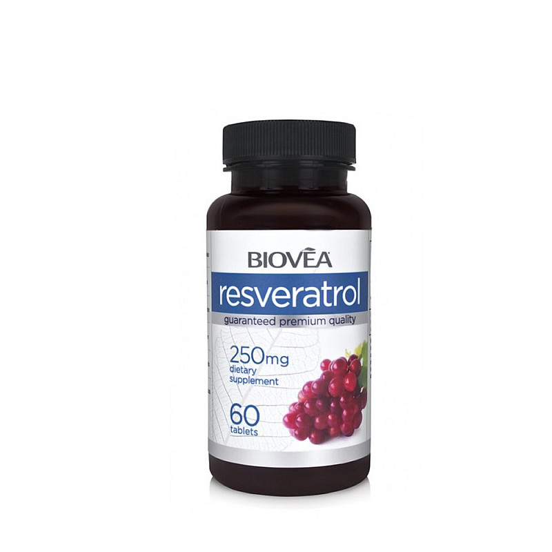 Антиоксидант против стареене Biovea Resveratrol 250mg