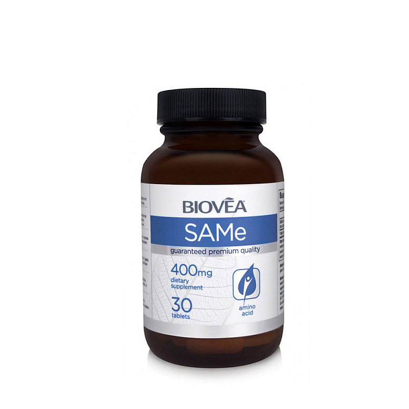 При депресии, стрес и умора Biovea SAMe 400mg