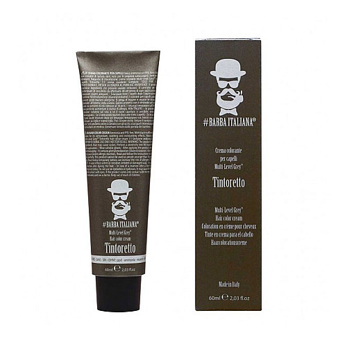 Професионална боя за коса за мъже Tintoretto Barba Italia 60ml