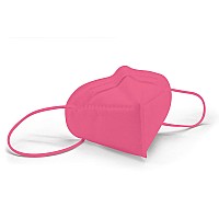 Защитна маска за лице клас FFP2 розова Sofcare