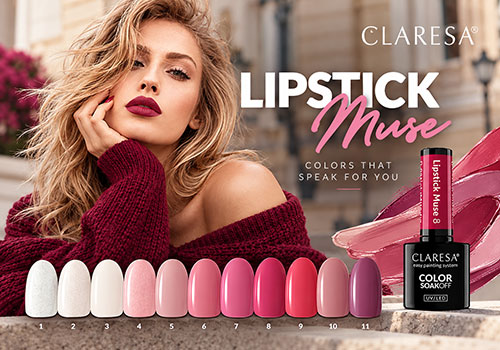 нова колекция! claresa lipstick muse