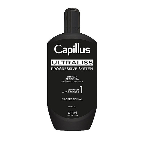 Професионален шампоан за изправяне Capillus Ultraliss Nanoplastia 400ml