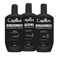 Комплект професионална терапия за изправяне Capillus Ultraliss Nanoplastia 