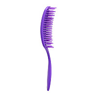 Четка за коса ергономична O-327 лилаво Flexible Brush Purple