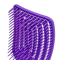 Четка за коса ергономична O-327 лилаво Flexible Brush Purple