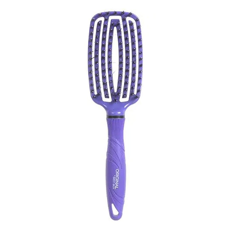 Четка за коса с глигански косъм Original Vented Brush Purple