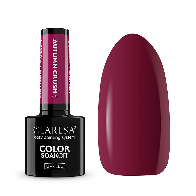 Гел лак CLARESA 5 Autumn Crush 5g
