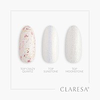 Топ гел лак кварцови частици без лепкав слой CLARESA Crazy Quartz 5g
