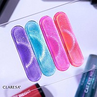 Гел лак котешко око неон тюркоаз CLARESA Cat Eye Neon Turquoise 5g