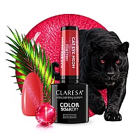 Гел лак котешко око неон светло розово CLARESA Cat Eye Neon Light Pink 5g