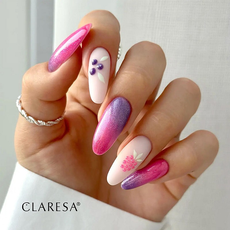 Гел лак котешко око неон светло розово CLARESA Cat Eye Neon Light Pink 5g