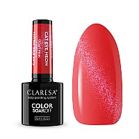 Гел лак котешко око неон светло розово CLARESA Cat Eye Neon Light Pink 5g