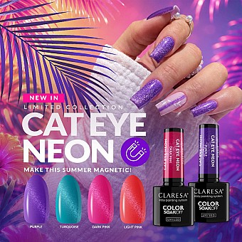 Колекция котешко око неон CLARESA Cat Eye Neon