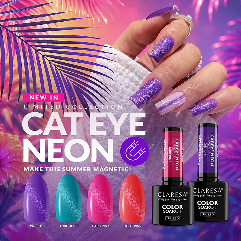 Колекция котешко око неон CLARESA Cat Eye Neon