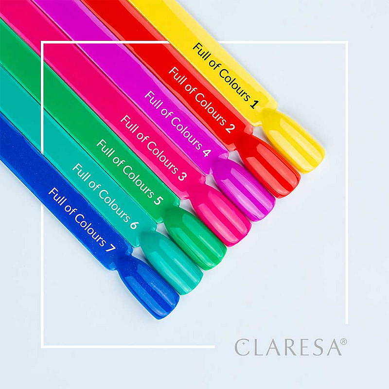 Гел лак CLARESA 1 Full of Colours 5g