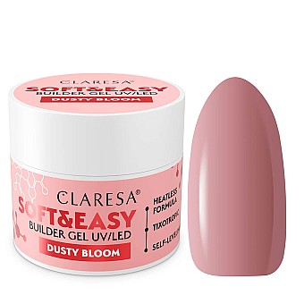 Изграждащ гел Claresa Soft and Easy Dusty Bloom 12g