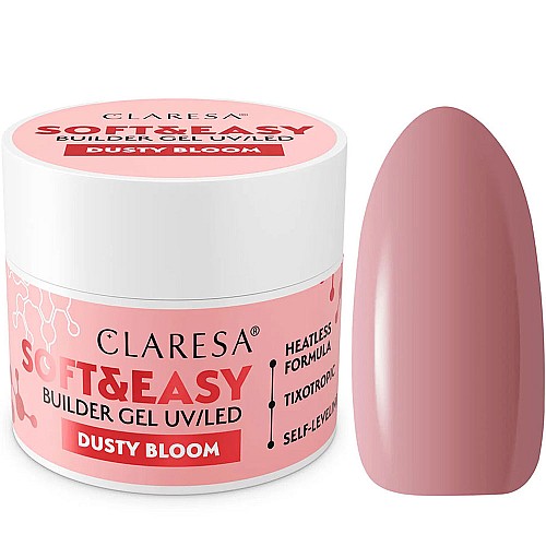 Изграждащ гел Claresa Soft and Easy Dusty Bloom 45g