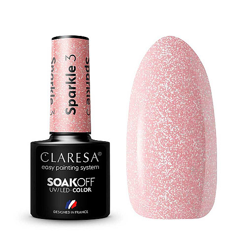 Гел лак CLARESA 3 Sparkle 5g