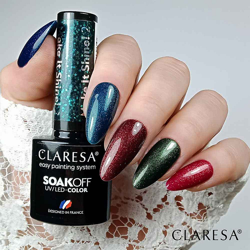 Гел лак CLARESA 2 Make It Shine 5g