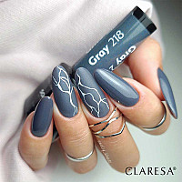 Гел лак CLARESA 218 Gray 5g