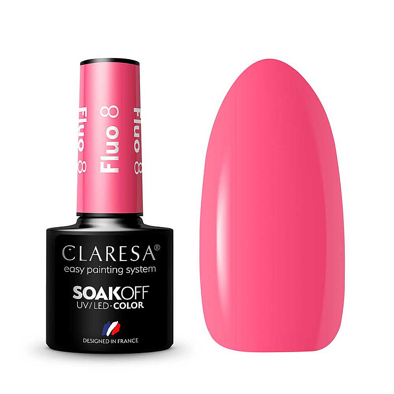 Гел лак CLARESA Fluo 8 5g