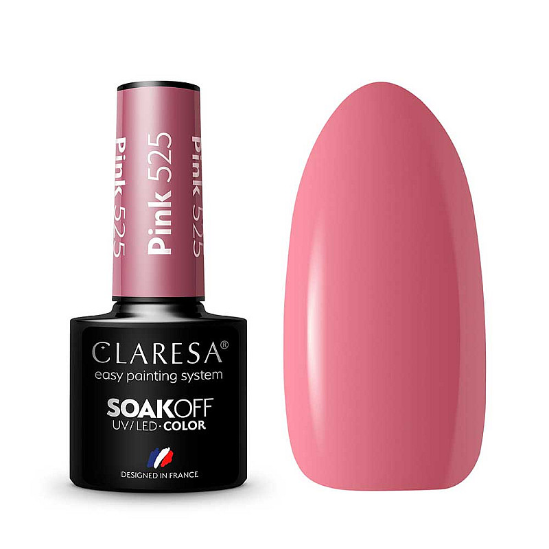 Гел лак CLARESA 525 Pink 5g