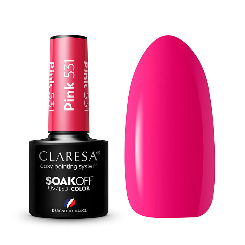 Гел лак CLARESA 531 Pink 5g