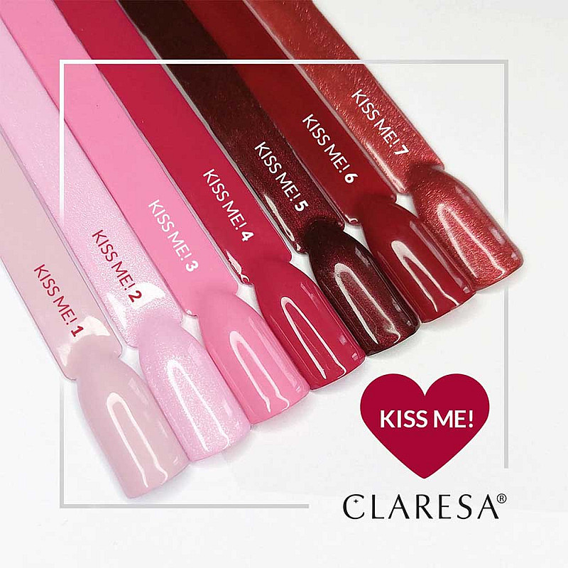 Гел лак CLARESA 1 KISS ME 5g