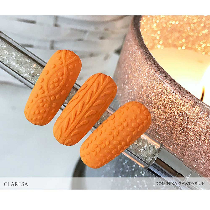 Гел лак CLARESA Warm Orange 5g