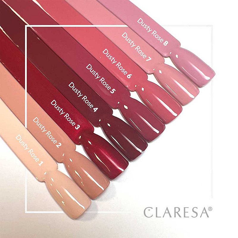 Гел лак CLARESA 1 Dusty Rose 5g