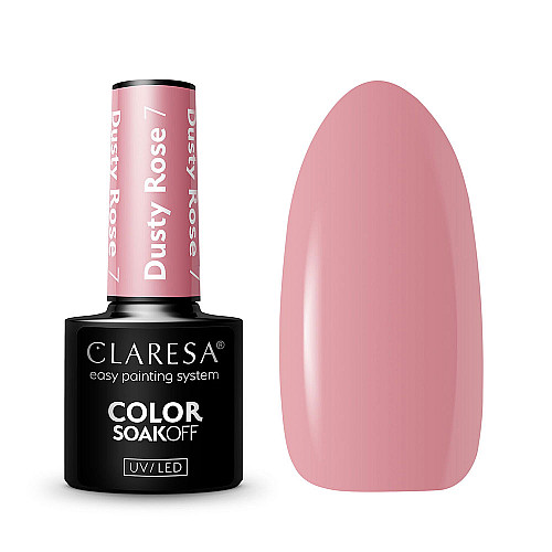 Гел лак CLARESA 7 Dusty Rose 5g