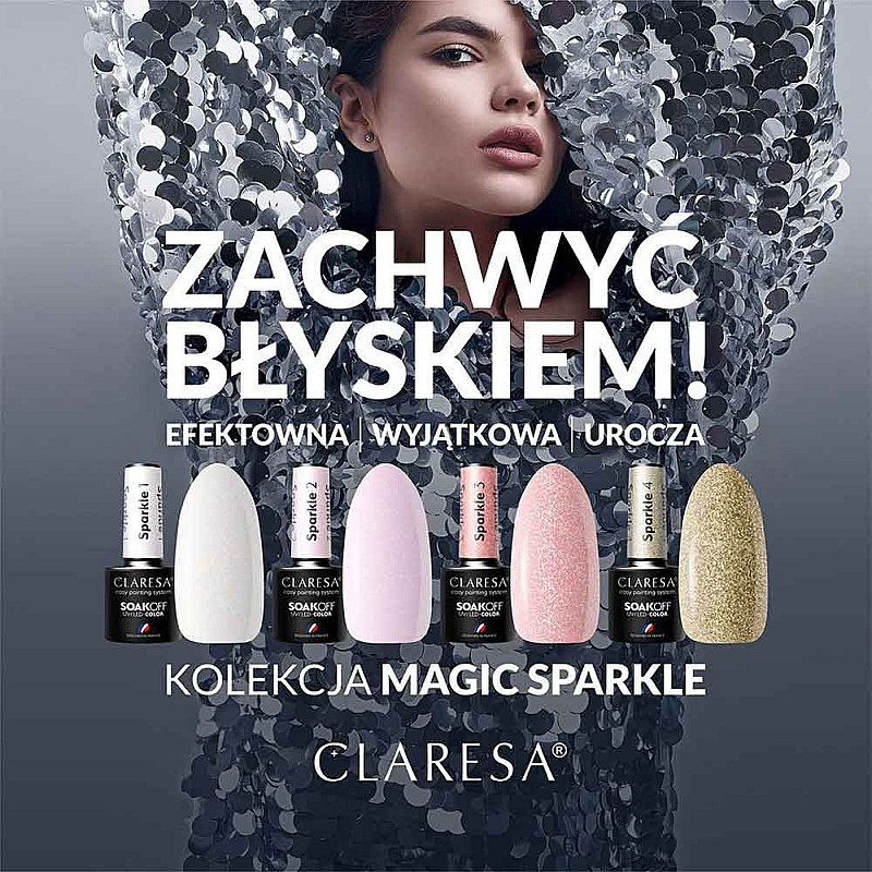 Гел лак CLARESA 1 Sparkle 5g