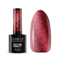 Гел лак котешко око червено CLARESA Alchemy Cat Eye Red 5g