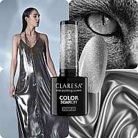 Гел лак котешко око сребърен CLARESA Alchemy Cat Eye Silver 5g