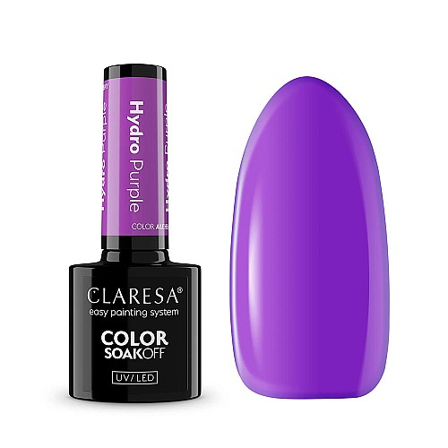 Гел лак стъклен лилав CLARESA Alchemy Hydro Purple 5g